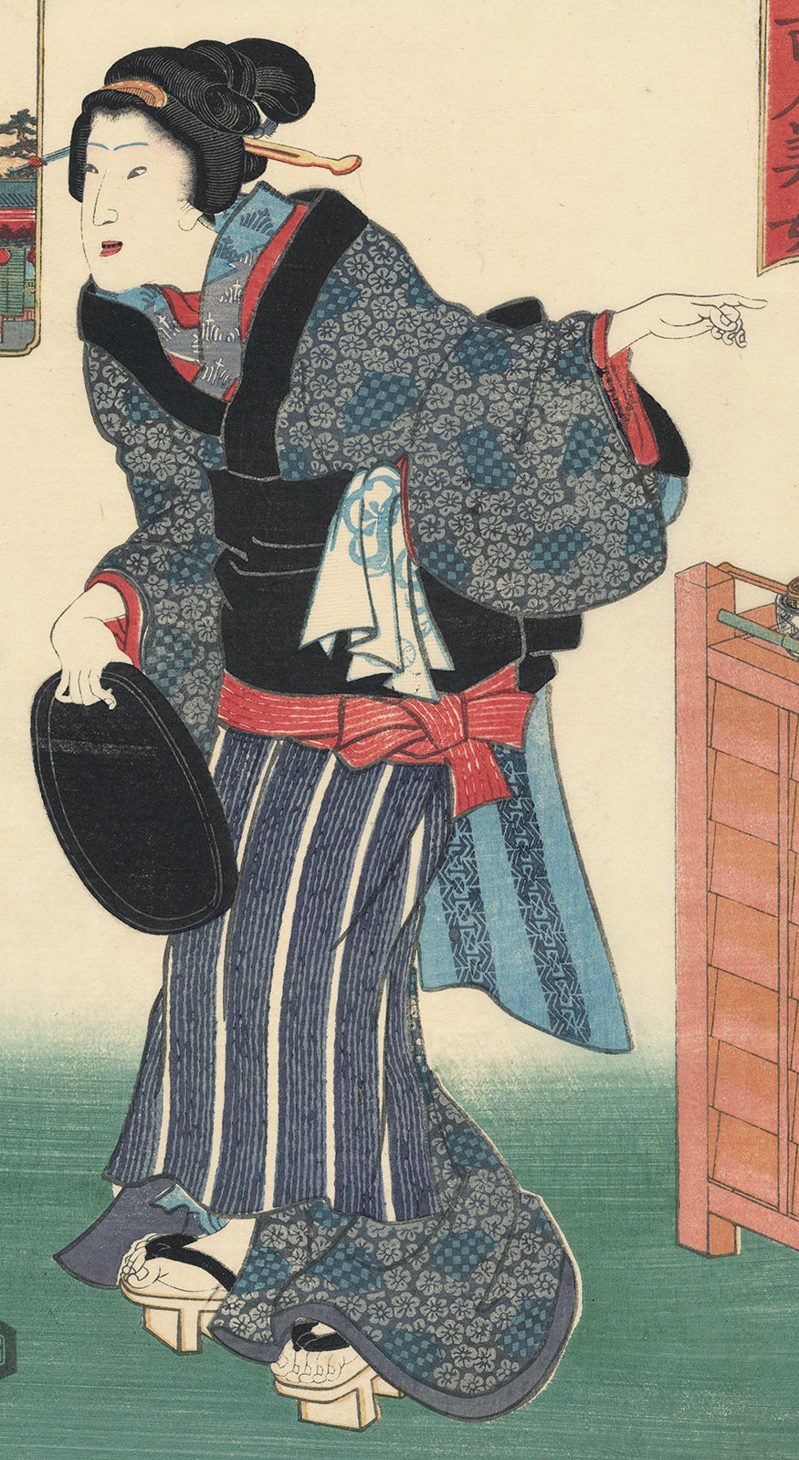 歌川国貞：天神 – Egenolf Gallery Japanese Prints