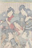 Kunisada: The Five Chivalrous Men in the Kabuki Play “Suiko-den”白浪水滸伝