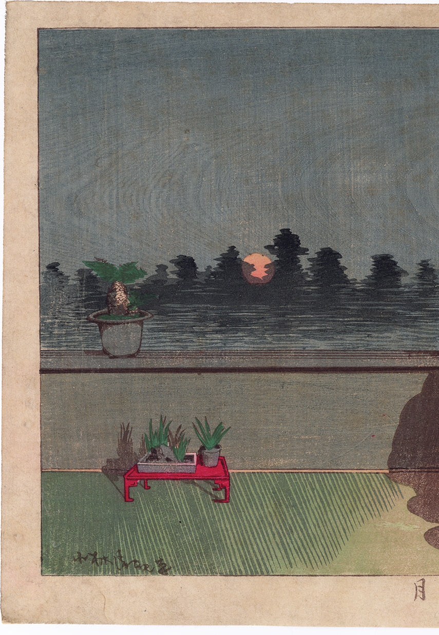 清親: 今戸夏月 (売り切れ) – Egenolf Gallery Japanese Prints