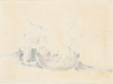Obata: Painting of Chrysanthemum Bouquet in Round Vase