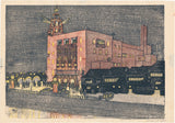 Oda Kazuma: 築地東劇の夜景 (SOLD)