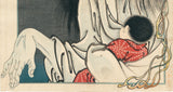 Sadamasu: Portrait of Onoe Kikugoro III in the Role of the Ghost of Kasane