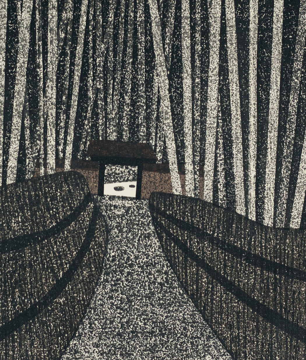斎藤清 斎藤清:京都 円理庵への竹林の小道 (販売済み) – Egenolf