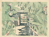 Kawanishi Hide 川西英: Tropical Path to Aoshima Shrine 日向青島