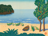 前田正雄：小笠原諸島母島の浜辺（小笠原母島 Ogasawara Hahajima）