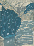 Kishio Koizumi: The Monkey Bridge in Winter (Reserved)