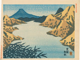 Shigeru Matsunaga (Kuriyama) 栗山茂: Lake Ashi in Early Autumn (Ashi no ko)