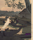 Ito Shinsui  伊東深水: Marutapura River in Borneo (Sold)