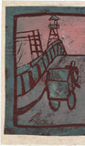 Tadashige Ono: Land Bridge/Overpass (Rikkyô) Experimental Print