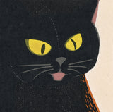 Tomoo Inagaki: Cat at Fireside (Robata no Neko)