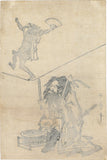 Utamaro: Shoki the Demon Queller and Balancing Oni (SOLD)