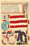 Nagashima Shungyô: Objects Captured at the Battle of Seonghwan (Seikan) in Korea