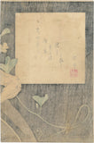 Yoshitoshi: Onoe Kikugorô V as the Hag of Adachi Moor Triptych