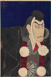 Yoshitoshi: Ichikawa Danjuro IX as Benkei in Kanjinchô Triptych