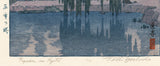 Toshi Yoshida: Pagoda in Kyoto (Pencil Signed)