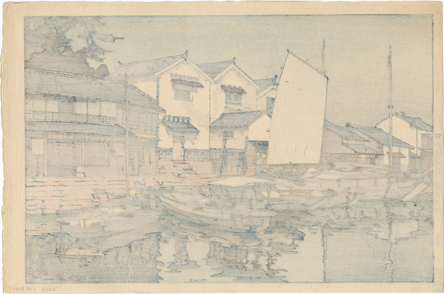 Yoshida 吉田博: Tomonoura 瀬戸内海集第二 倉 鞆の浦 (Sold) – Egenolf Gallery Japanese  Prints