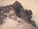 吉田博：富士山頂上（山頂剣ヶ峯 Kengamine Summit）