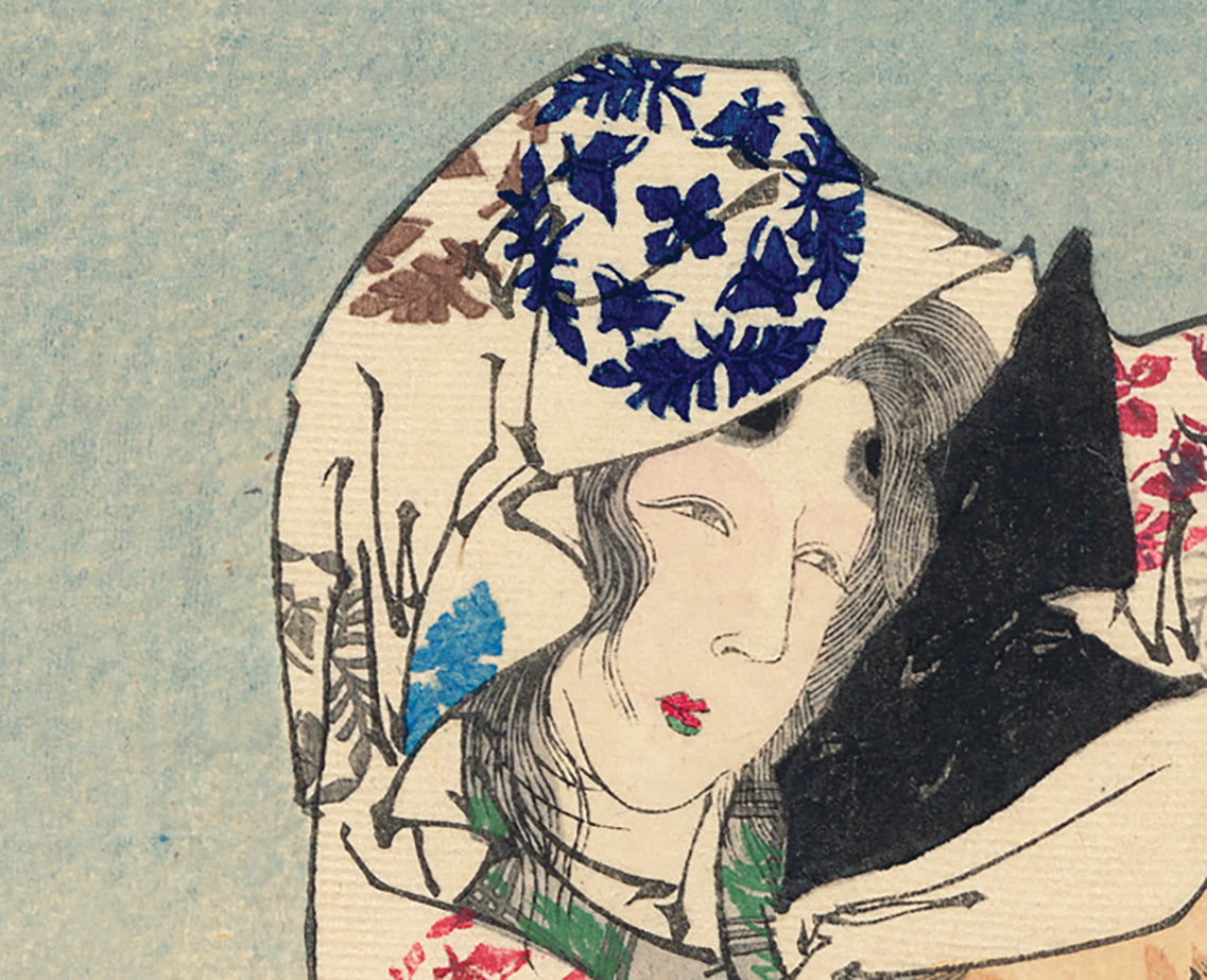 芳年：大森彦七と変装鬼 – Egenolf Gallery Japanese Prints