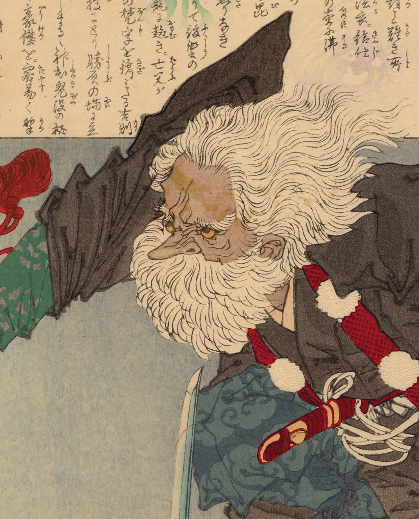 芳年: 天狗の精神と田宮 坊太郎 宗親 (販売済み) – Egenolf Gallery