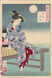 Yoshitoshi 芳年: Cooling off at Shijo 四条納涼 (Sold)