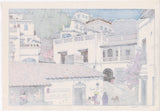 Toshi Yoshida: Taxco, Mexico (Pencil-signed)