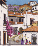 Toshi Yoshida: Taxco, Mexico (Pencil-signed)