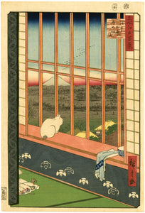 Hiroshige: Asakusa Ricefields and Torinomachi Festival