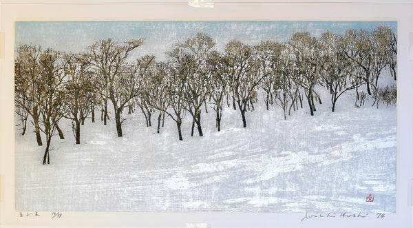 星襄一：一本の木（販売） – Egenolf Gallery Japanese Prints