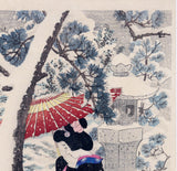 Itō Shinsui: Snow at the Shrine (Shatô no yuki) (Sold)