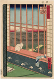 Hiroshige: Asakusa Ricefields and Torinomachi Festival (Sold)