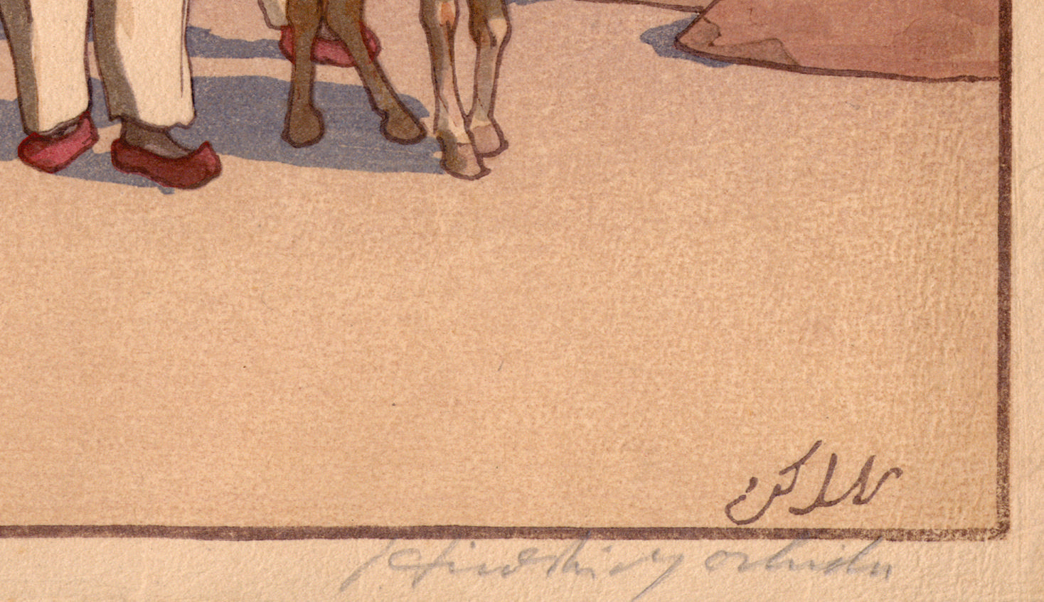 吉田：アフガニスタンのキャラバン（販売） – Egenolf Gallery