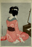 Hirano Hakuhō: “Woman Before A Mirror”. (Sold)