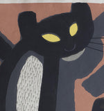 Inagaki Tomō: Long-tailed Cat (Sold)