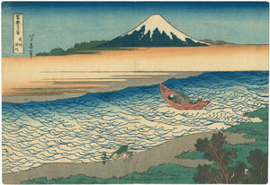 Hokusai: The Tama River in Musashi Province (Bushû Tamagawa)