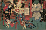 Kuniyoshi: Cat Witch, Cat Spectre and Dancing Cats