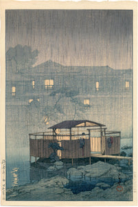 Hasui: Rain At Shuzenji