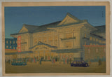 Hasui: The Kabuki Theater (Sold)