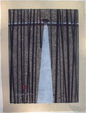 Saitō Kiyoshi: A silvery path leads to a mysterious gate in “Way“ (Sold)