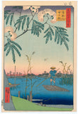 Hiroshige: Ayase River and Kanegafuchi :Ayasegawa Kanegafuchi (Sold)