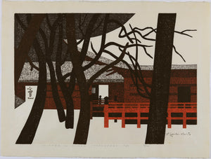 Saitō Kiyoshi: Winter in Nikko (Jyôgyôdô)