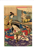 Kunisada II: Genji Dreaming Triptych