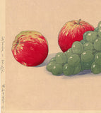 Hasui: Grapes and Apples (Sold)