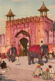 Yoshida: The Ajmer Gate at Jaipur (Sold)