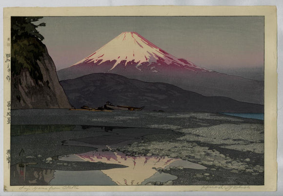 Yoshida: Mt. Fuji from Okitsu