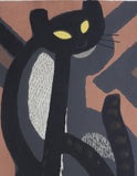 Inagaki Tomō: Long-tailed Cat (Sold)