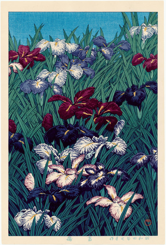 Hasui: Irises (Ayame)