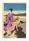 Kokunimasa: Enjoying Swimming at the Beach (Sold)