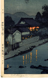 Yoshida: Evening on the Chikugo River in Hida (Sold)