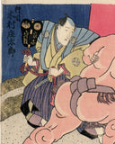 Kunisada: Sumo Wrestlers (Sold)