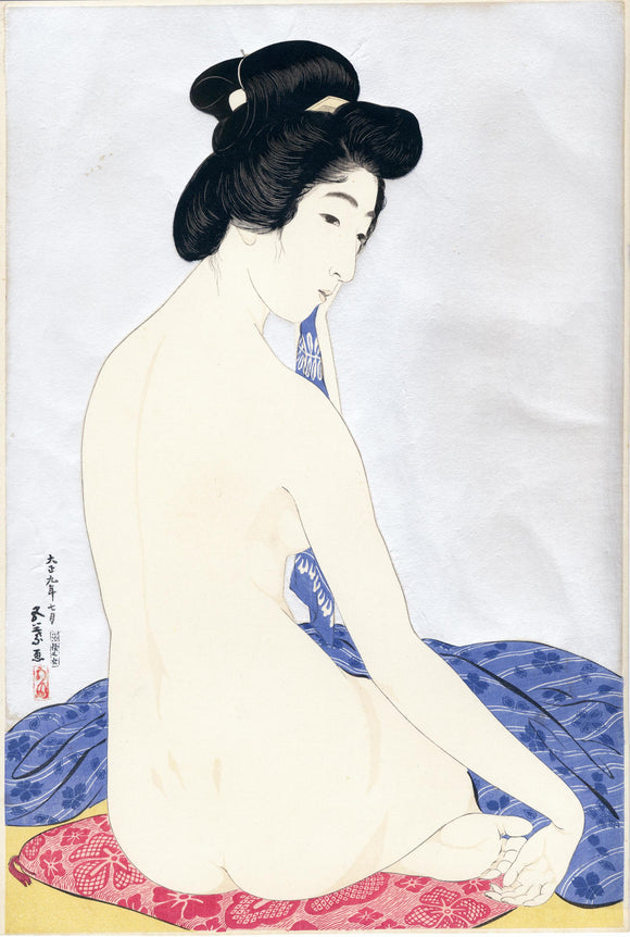 Hashiguchi Goyō: Woman After a Bath